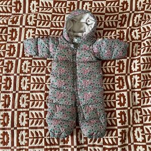 GAP down feather filled 12-18 months infant snowsuit